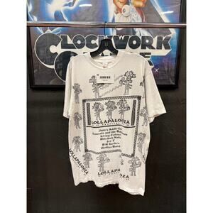 1991 Lollapalooza Festival Vintage Jane's Addiction Sample All Over Print Shirt